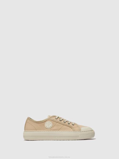 snörskor tere557 kvinnor Fly London 2T02741 beige