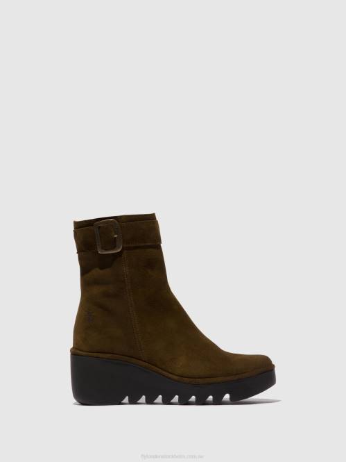 ankelboots med dragkedja bepp396 kvinnor Fly London 2T0261 slam