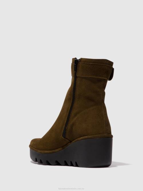 ankelboots med dragkedja bepp396 kvinnor Fly London 2T0261 slam