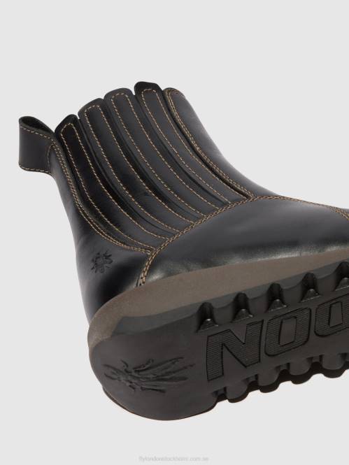 ankelboots med dragkedja suzy899 kvinnor Fly London 2T0238 svart