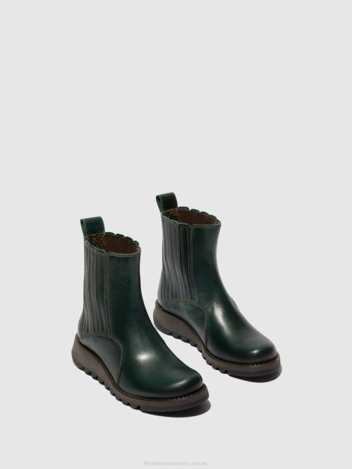 ankelboots med dragkedja suzy899 kvinnor Fly London 2T0242 bensin