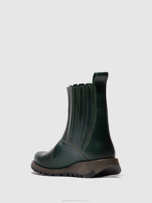 ankelboots med dragkedja suzy899 kvinnor Fly London 2T0242 bensin