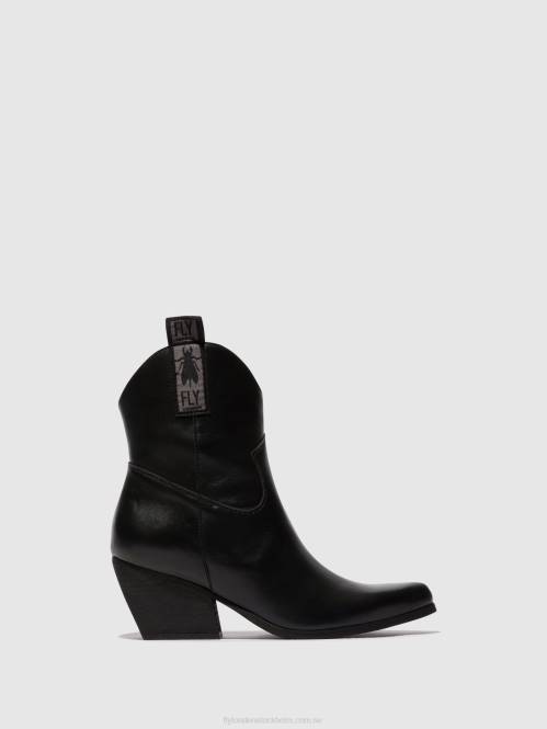 ankelboots med dragkedja tabb905 kvinnor Fly London 2T0231 svart