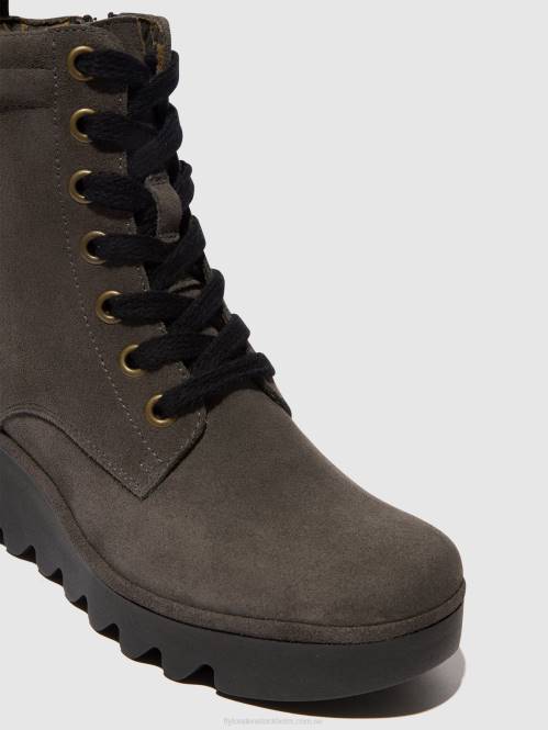 ankelboots med snörning biaz329 kvinnor Fly London 2T02110 diesel