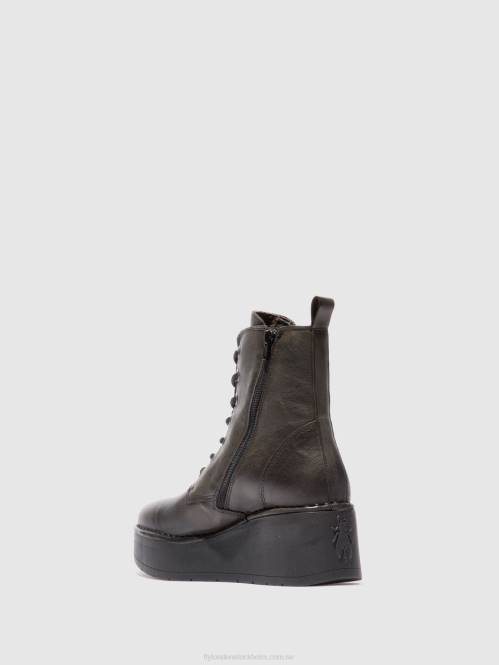 ankelboots med snörning hepe239 kvinnor Fly London 2T02200 verona mark