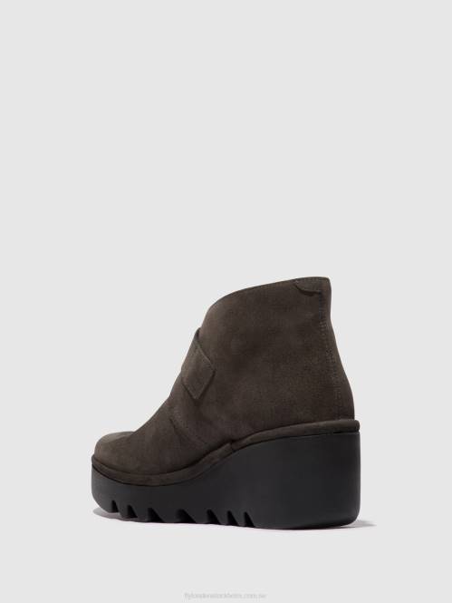 ankelboots med spänne birt397 kvinnor Fly London 2T02151 diesel