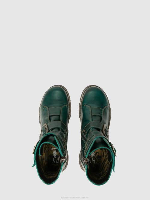 ankelboots med spänne scop110 kvinnor Fly London 2T02264 bensin