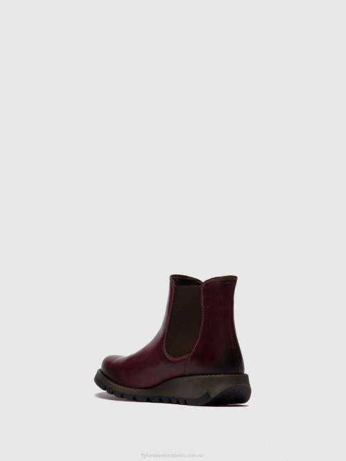 ankelboots med spänne sino525 kvinnor Fly London 2T02262 lila