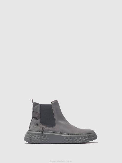 chelsea ankelboots ebbe479 kvinnor Fly London 2T02237 sorano blågrå