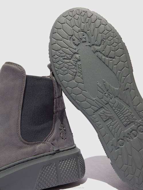 chelsea ankelboots ebbe479 kvinnor Fly London 2T02237 sorano blågrå