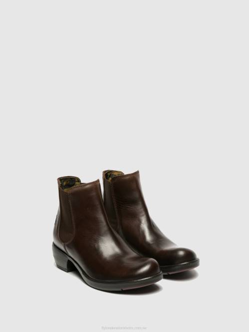 chelsea ankelboots gör dk kvinnor Fly London 2T02263 brun