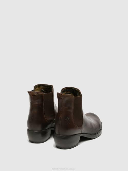 chelsea ankelboots gör dk kvinnor Fly London 2T02263 brun