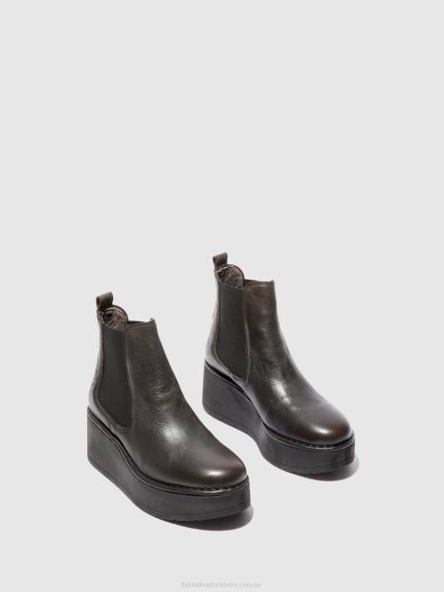 chelsea ankelboots hama238 kvinnor Fly London 2T02227 verona mark