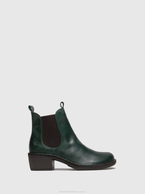 chelsea ankelboots meme030 kvinnor Fly London 2T02260 matta bensin