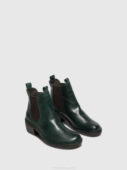 chelsea ankelboots meme030 kvinnor Fly London 2T02260 matta bensin