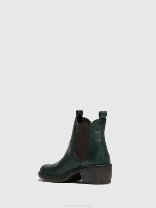 chelsea ankelboots meme030 kvinnor Fly London 2T02260 matta bensin