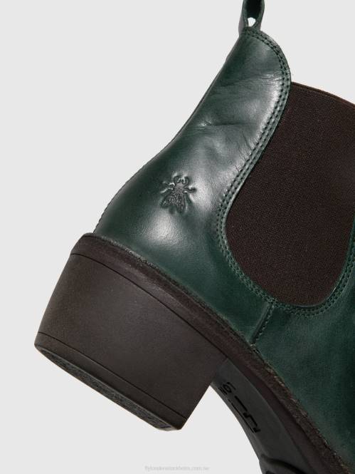 chelsea ankelboots meme030 kvinnor Fly London 2T02260 matta bensin