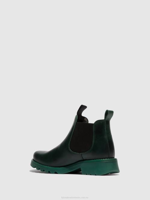 chelsea ankelboots rika894 kvinnor Fly London 2T02125 bensin (bensin sula)