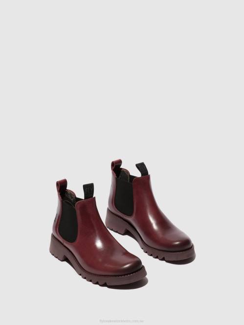 chelsea ankelboots rika894 kvinnor Fly London 2T02126 lila (lila sula)