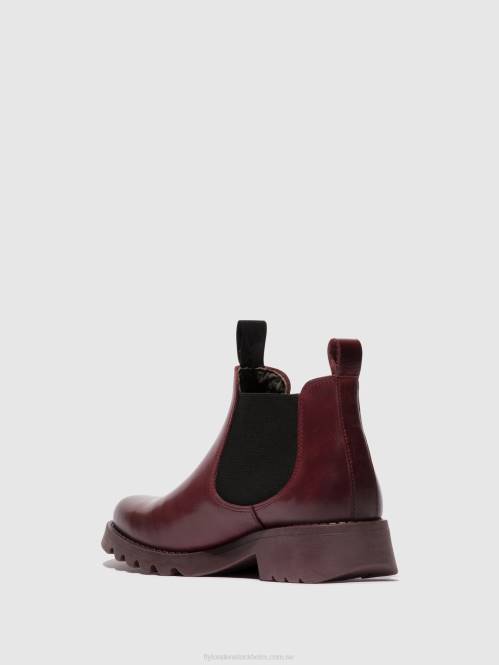 chelsea ankelboots rika894 kvinnor Fly London 2T02126 lila (lila sula)