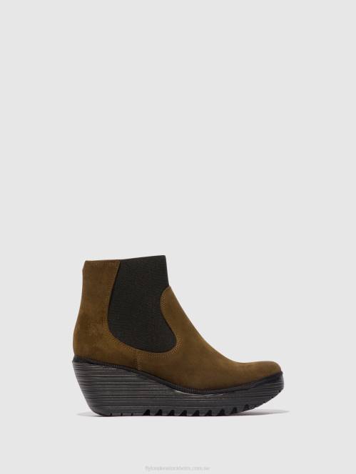 chelsea ankelboots yade398 kvinnor Fly London 2T02116 slam