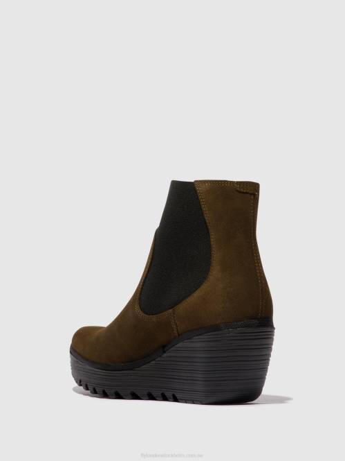 chelsea ankelboots yade398 kvinnor Fly London 2T02116 slam