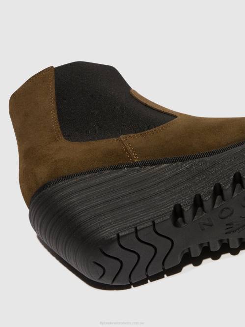 chelsea ankelboots yade398 kvinnor Fly London 2T02116 slam