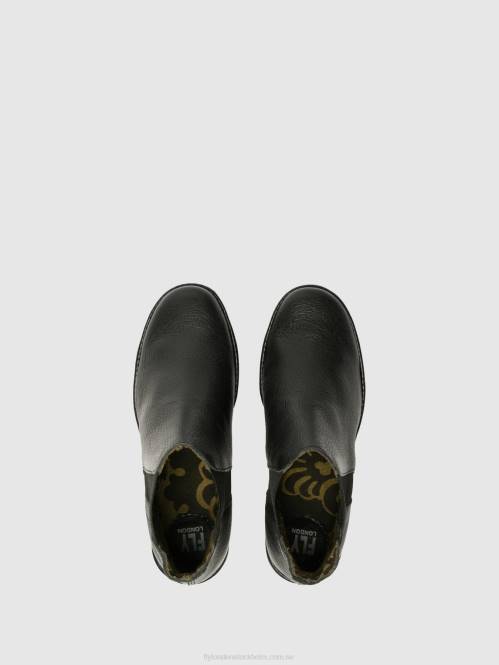 chelsea ankelboots yoss kvinnor Fly London 2T02281 svart