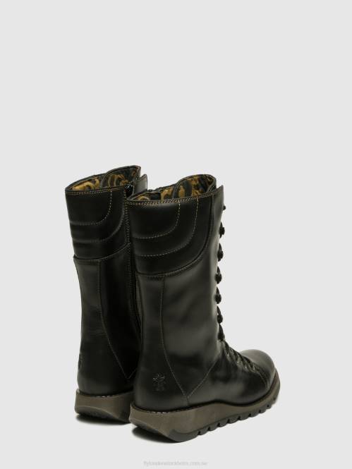 kilskor ster768 kvinnor Fly London 2T02666 svart