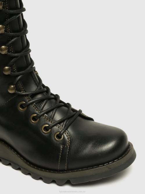 kilskor ster768 kvinnor Fly London 2T02666 svart