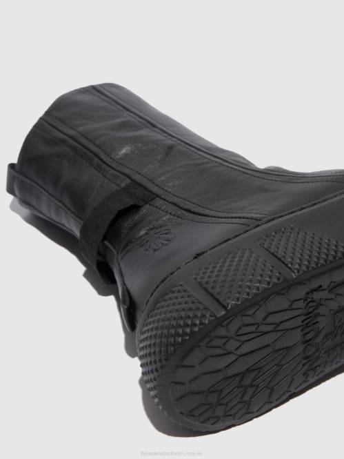 stövlar med dragkedja esen485 kvinnor Fly London 2T02325 dublin black (svart sula)