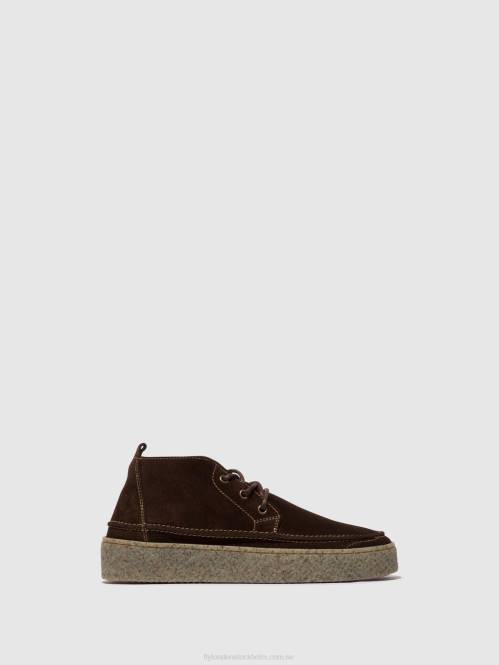 ankelboots med snörning roly518 män Fly London 2T02798 mocca
