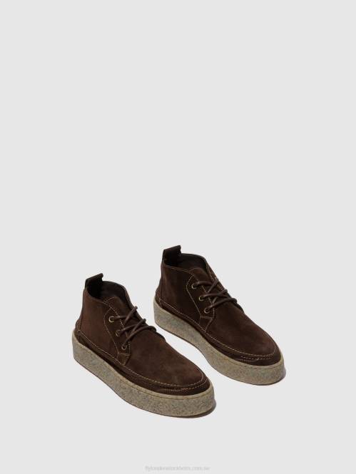 ankelboots med snörning roly518 män Fly London 2T02798 mocca
