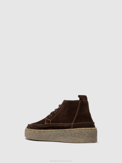 ankelboots med snörning roly518 män Fly London 2T02798 mocca