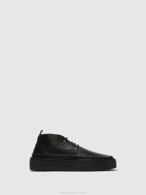 ankelboots med snörning roly518 män Fly London 2T02799 svart