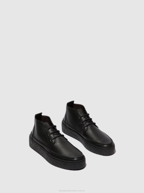 ankelboots med snörning roly518 män Fly London 2T02799 svart