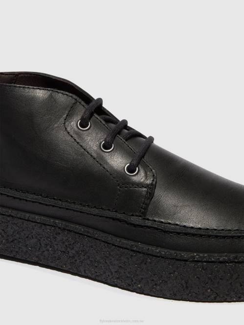 ankelboots med snörning roly518 män Fly London 2T02799 svart