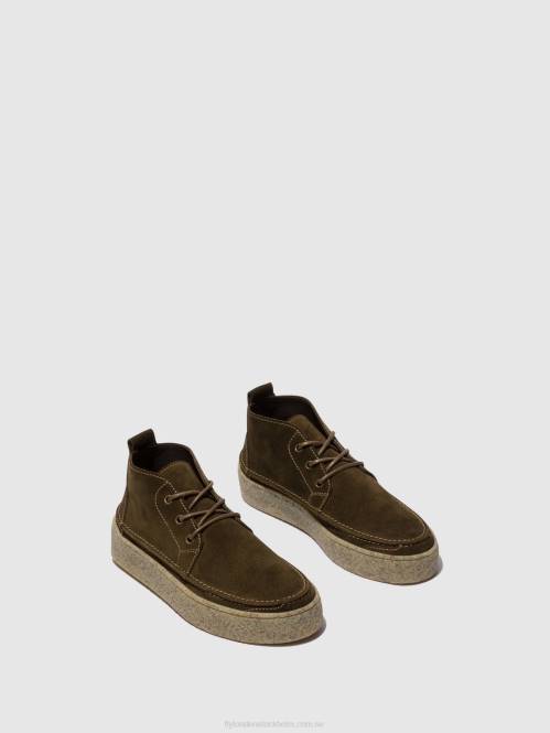 ankelboots med snörning roly518 män Fly London 2T02803 slam