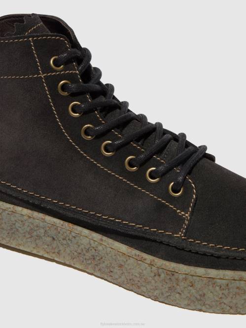 ankelboots med snörning rube542 män Fly London 2T02797 diesel