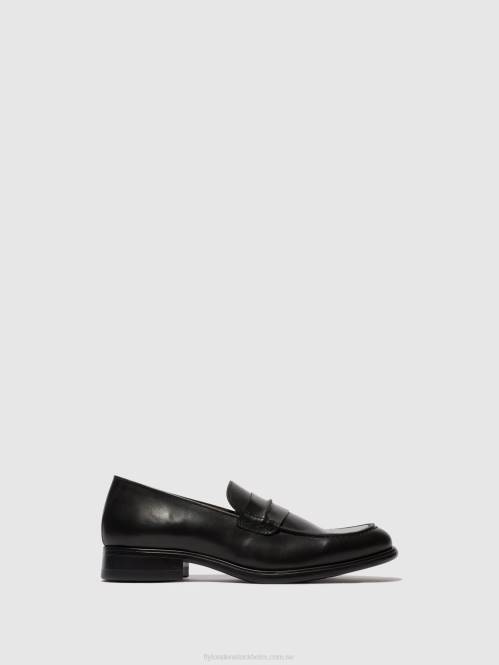 loafers skor mebo956 män Fly London 2T02816 svart