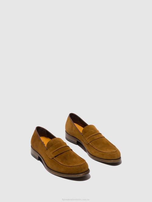 loafers skor mebo956 män Fly London 2T02817 solbränna