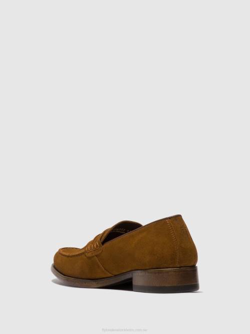 loafers skor mebo956 män Fly London 2T02817 solbränna