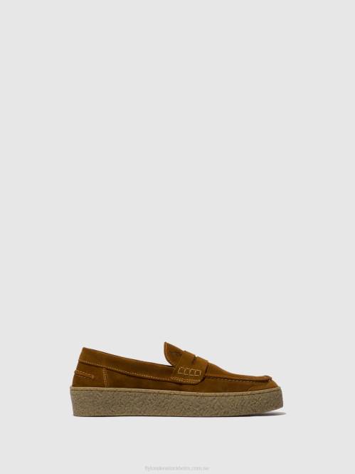 slip-on skor roel517 män Fly London 2T02826 solbränna