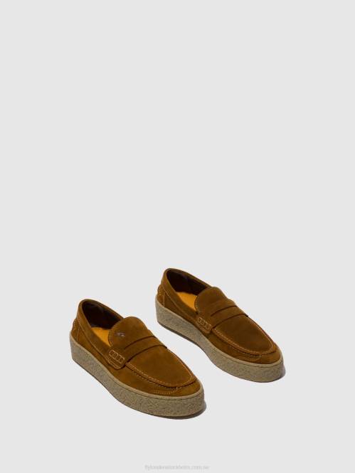 slip-on skor roel517 män Fly London 2T02826 solbränna