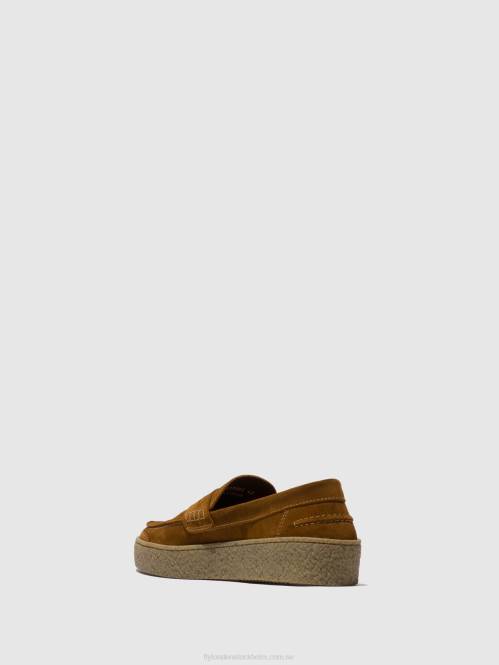 slip-on skor roel517 män Fly London 2T02826 solbränna