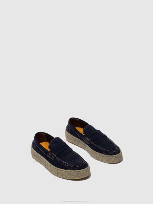 slip-on skor roel517 män Fly London 2T02828 Marin
