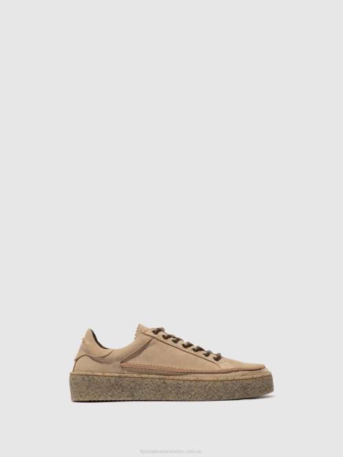 snörskor ronn519 män Fly London 2T02829 beige