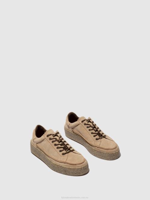 snörskor ronn519 män Fly London 2T02829 beige