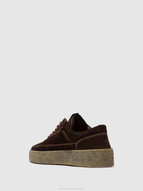snörskor ruko589 män Fly London 2T02819 mocca