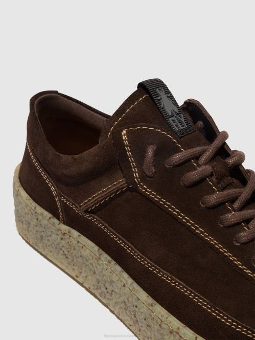 snörskor ruko589 män Fly London 2T02819 mocca